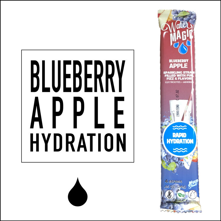 MAGIC STRAWS - WATER MAGIC - Blueberry Apple