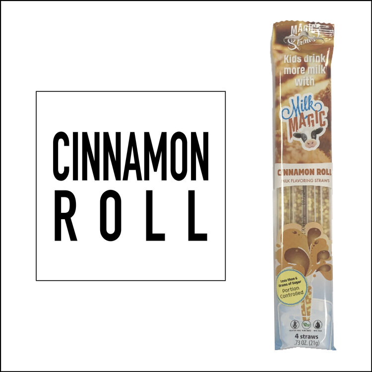 MAGIC STRAWS - MILK MAGIC - Cinnamon Roll