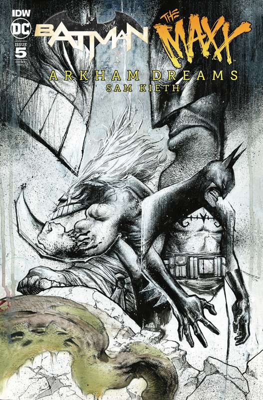 BATMAN THE MAXX ARKHAM DREAMS #5 (OF 5) 1:10 WAYSHAK RATIO VARIANT