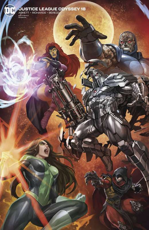 JUSTICE LEAGUE ODYSSEY #18 SKAN VARIANT ED