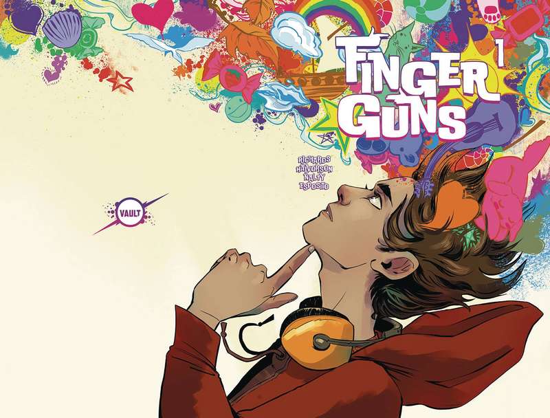 FINGER GUNS #1 CVR C HICKMAN WRAPAROUND VARIANT