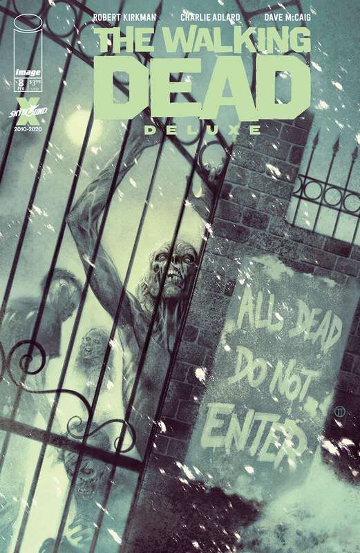 WALKING DEAD DELUXE #8 CVR C TEDESCO (MR)