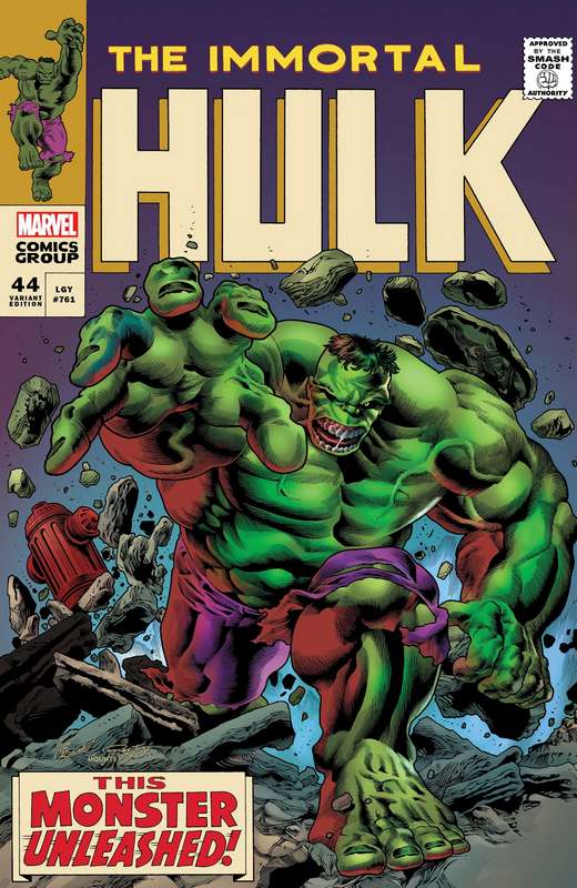 IMMORTAL HULK #44 BENNETT HOMAGE VARIANT