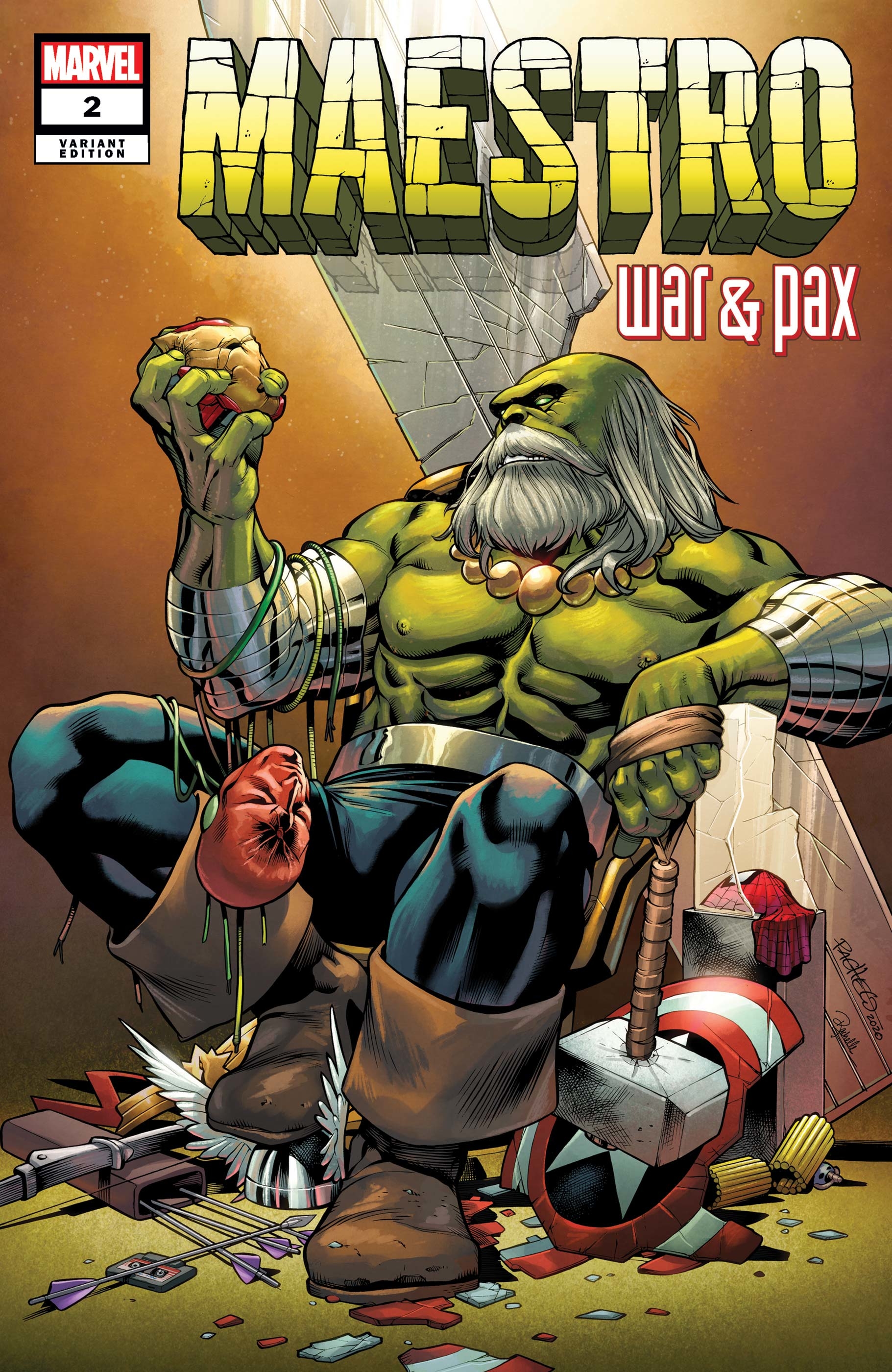 MAESTRO WAR AND PAX #2 (OF 5) PACHECO VARIANT
