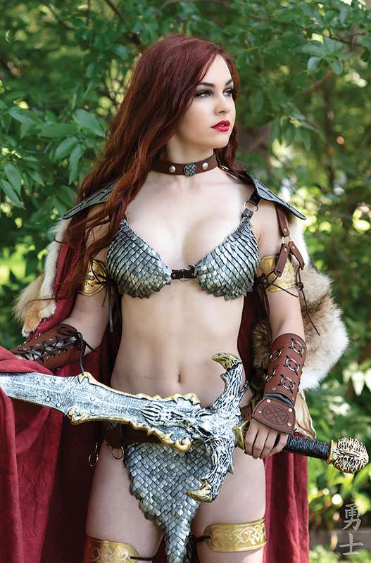 RED SONJA VALENTINES SP ONE SHOT 1:30 COSPLAY VIRGIN RATIO VARIANT  RED SONJA VALENTINES SP ONE SHOT 1:30 COSPLAY VIRGIN RATIO VARIANT