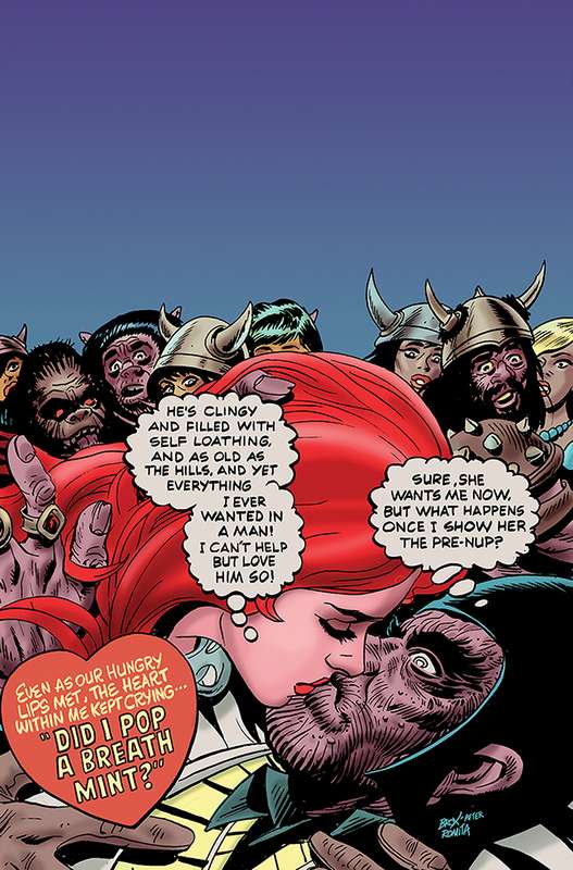 RED SONJA VALENTINES SP ONE SHOT 1:40 BROXTON VIRGIN RATIO VARIANT  RED SONJA VALENTINES SP ONE SHOT 1:40 BROXTON VIRGIN RATIO VARIANT