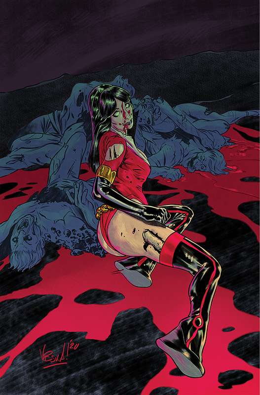 VAMPIRELLA DARK POWERS #3 1:25 FEDERICI VIRGIN RATIO VARIANT  VAMPIRELLA DARK POWERS #3 1:25 FEDERICI VIRGIN RATIO VARIANT