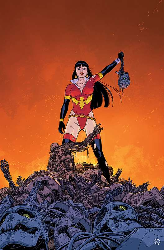 VAMPIRELLA DARK POWERS #3 1:25 KANO VIRGIN RATIO VARIANT  VAMPIRELLA DARK POWERS #3 1:25 KANO VIRGIN RATIO VARIANT