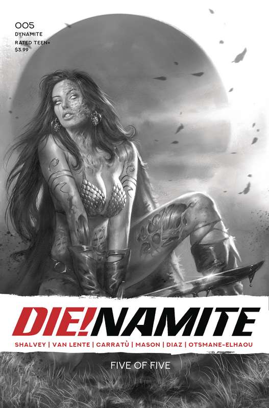 DIE!NAMITE #5 1:45 PARRILLO C LIVING DEAD GS FOC RATIO VARIANT