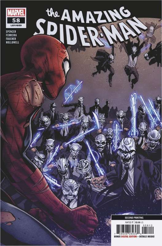 AMAZING SPIDER-MAN #58 2ND PTG VARIANT