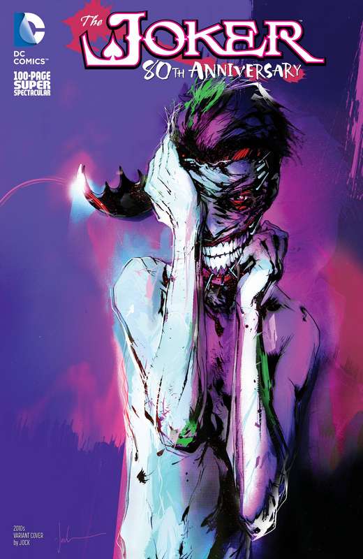 JOKER 80TH ANNIV 100 PAGE SUPER SPECT #1 2010S JOCK VARIANT ED