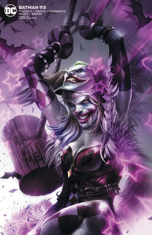 BATMAN #93 CARD STOCK FRANCESCO MATTINA VARIANT ED