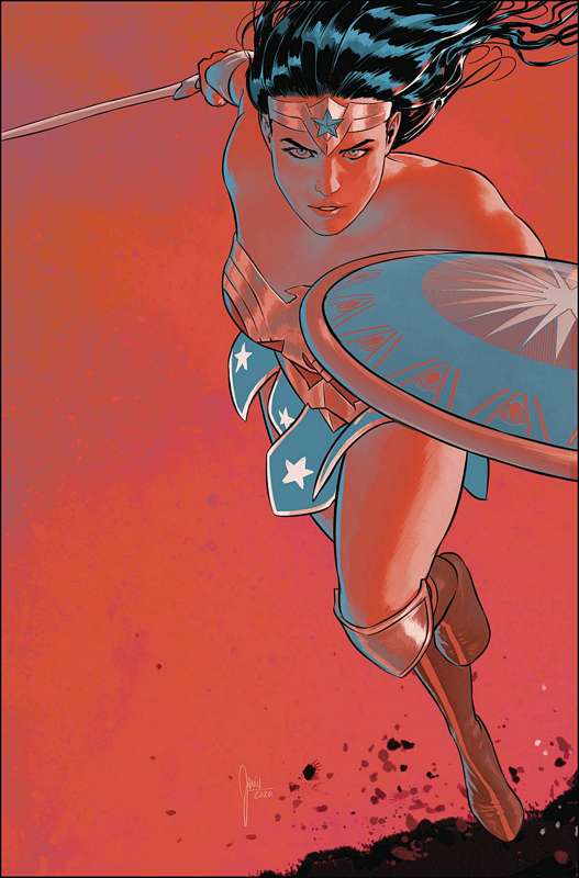WONDER WOMAN #756 CARD STOCK MIKEL JANIN VARIANT ED