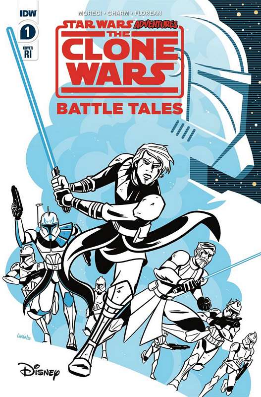 STAR WARS ADVENTURES CLONE WARS #1 (OF 5) 1:10 CHARM RATIO VARIANT