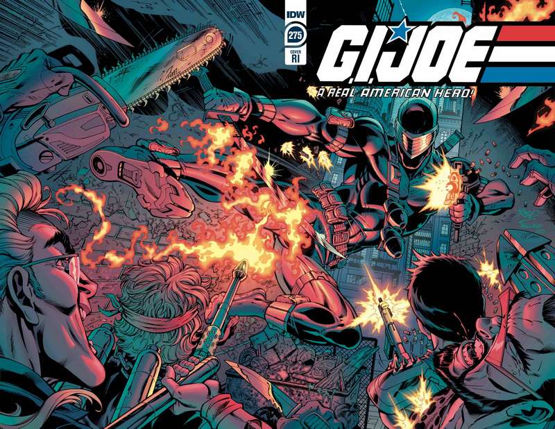GI JOE A REAL AMERICAN HERO #275 1:10 ROYLE RATIO VARIANT