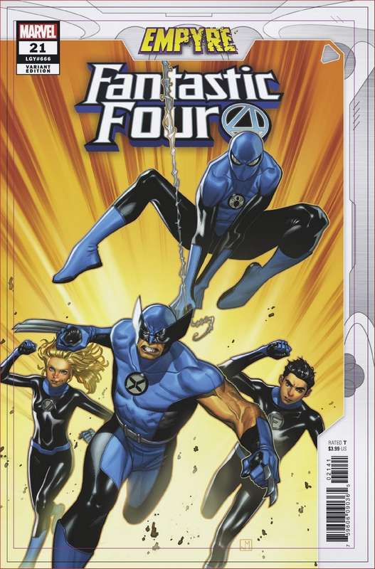 FANTASTIC FOUR #21 EMPYRE VARIANT EMP