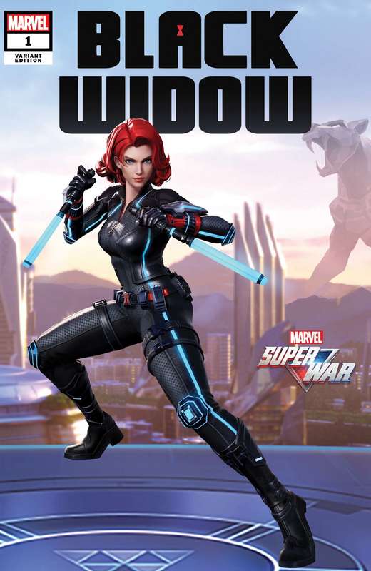 BLACK WIDOW #1 MARVEL SUPER WAR VARIANT