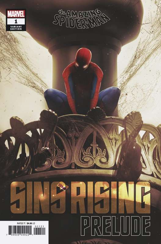 AMAZING SPIDER-MAN SINS RISING PRELUDE #1 BOSS LOGIC VARIANT