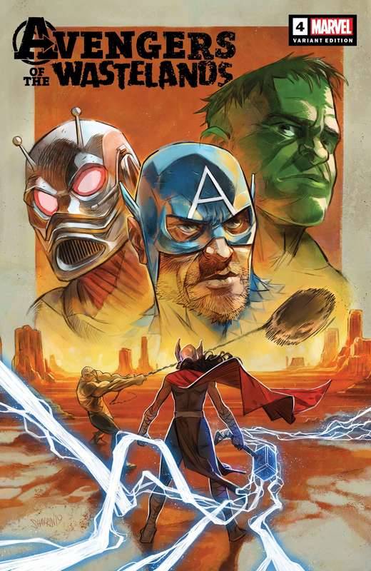 AVENGERS OF THE WASTELANDS #4 (OF 5) 1:25 SHAVRIN RATIO VARIANT