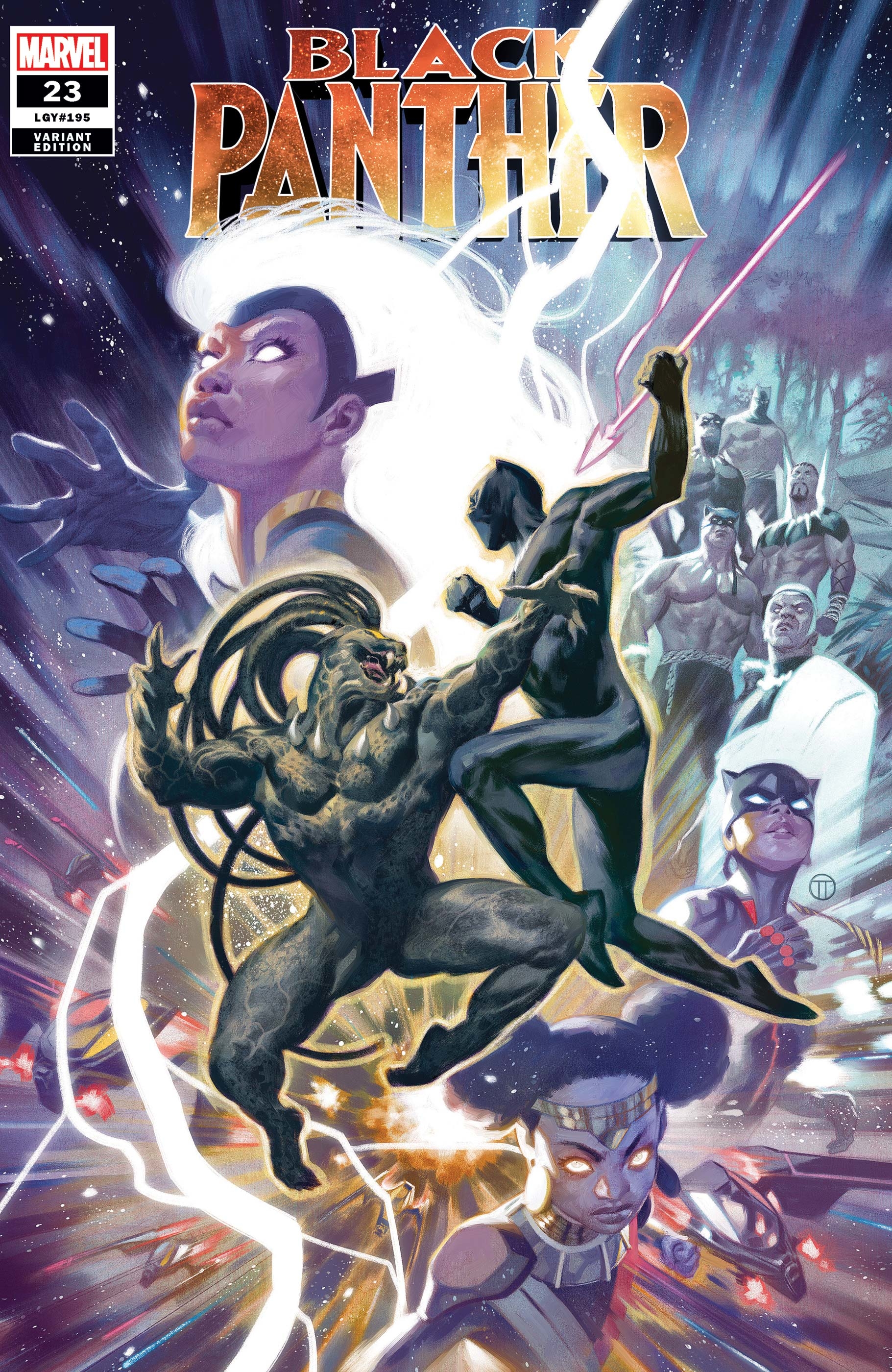 BLACK PANTHER #23 TEDESCO VARIANT