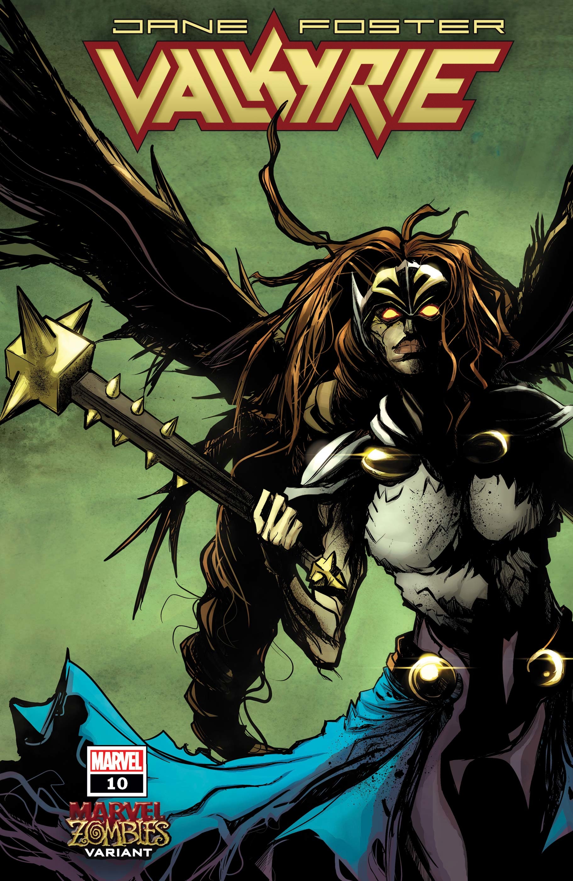 VALKYRIE JANE FOSTER #10 RODRIGUEZ MARVEL ZOMBIES VARIANT