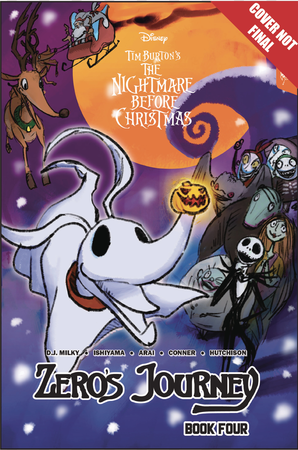 DISNEY MANGA NIGHTMARE CHRISTMAS ZEROS JOURNEY TP 04