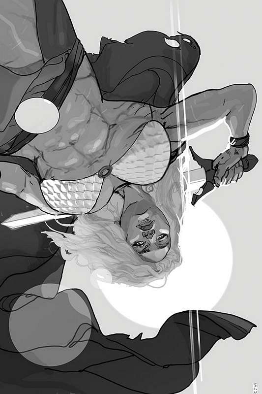 KILLING RED SONJA #2 1:21 WARD B&W VIRGIN FOC RATIO VARIANT  KILLING RED SONJA #2 1:21 WARD B&W VIRGIN FOC RATIO VARIANT