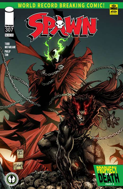 SPAWN #307 CVR B TAN & MCFARLANE