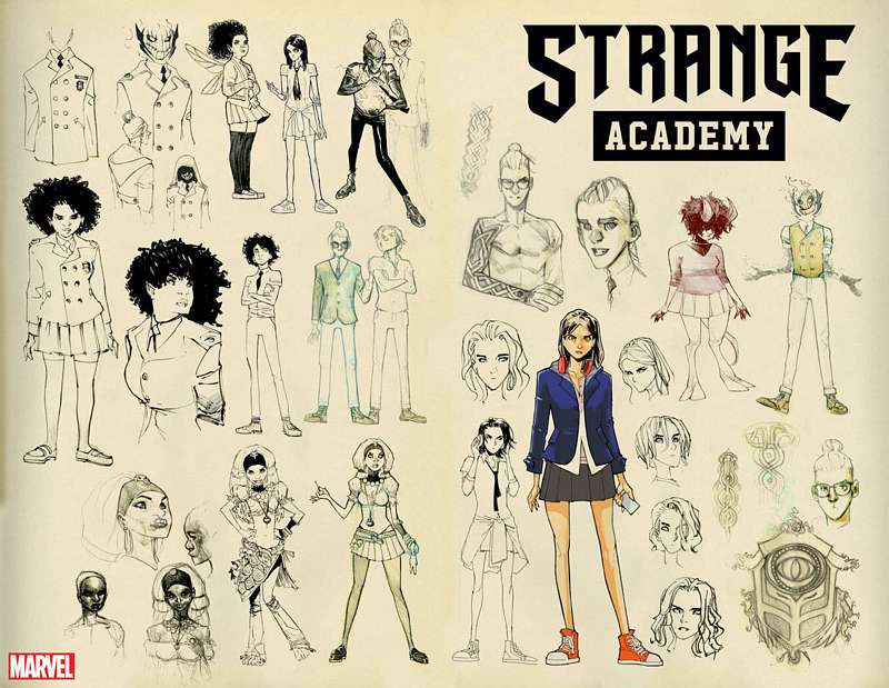 STRANGE ACADEMY #1 RAMOS DESIGN VARIANT