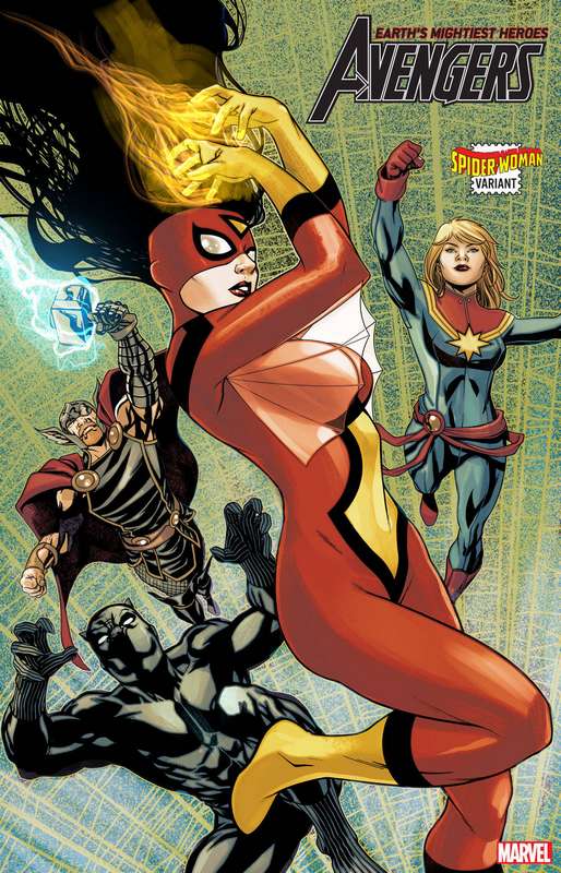 AVENGERS #32 MCKONE SPIDER-WOMAN VARIANT