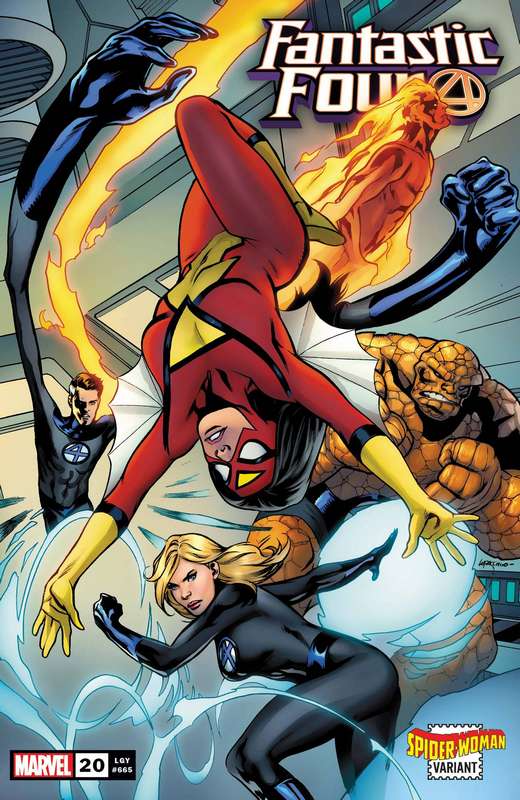 FANTASTIC FOUR #20 LUPACCHINO SPIDER-WOMAN VARIANT