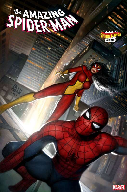 AMAZING SPIDER-MAN #41 GARBETT SPIDER-WOMAN VARIANT 2099