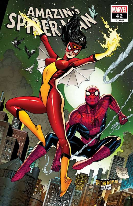 AMAZING SPIDER-MAN #42 DANIEL SPIDER-WOMAN VARIANT