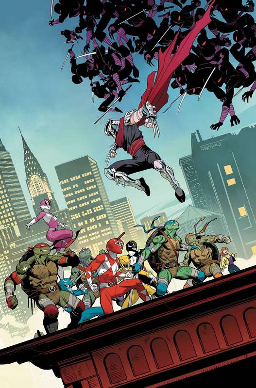 POWER RANGERS TEENAGE MUTANT NINJA TURTLES #4 CVR A MORA