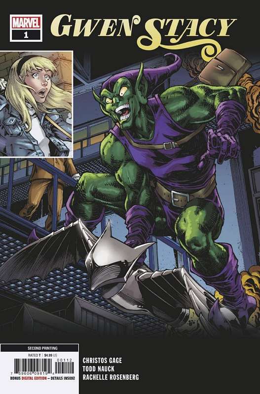 GWEN STACY #1 (OF 5) 2ND PTG NAUCK VARIANT