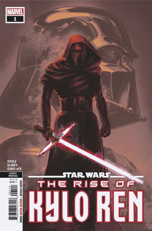 STAR WARS RISE KYLO REN #1 (OF 4) 4TH PTG CRAIN VARIANT