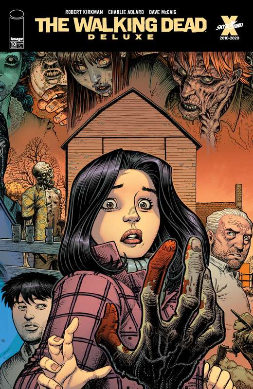 WALKING DEAD DELUXE #10 CVR C ADAMS & MCCAIG (MR)