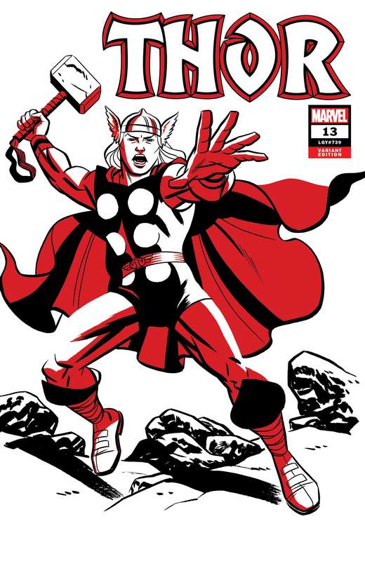 THOR #13 MICHAEL CHO THOR TWO TONE VARIANT