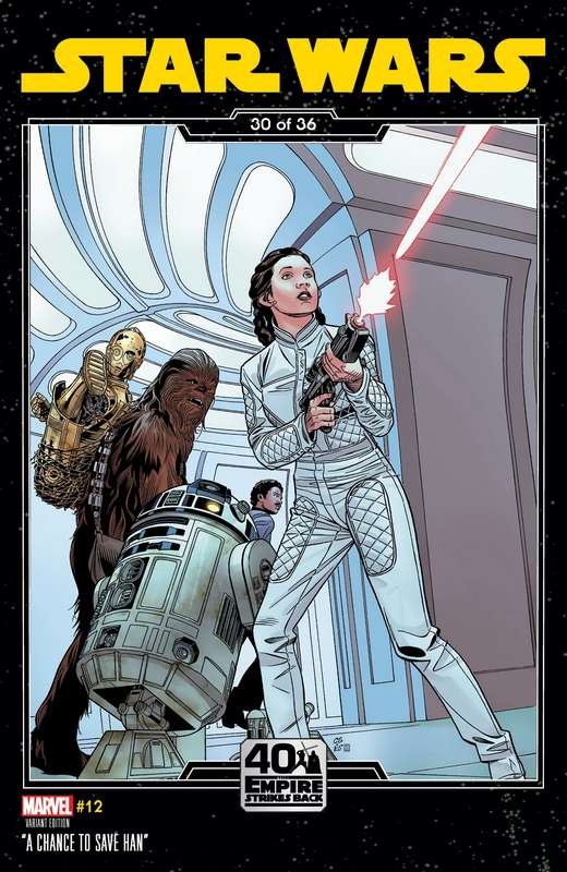 STAR WARS #12 SPROUSE EMPIRE STRIKES BACK VARIANT