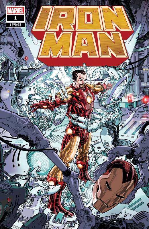 IRON MAN #1 WEAVER VARIANT