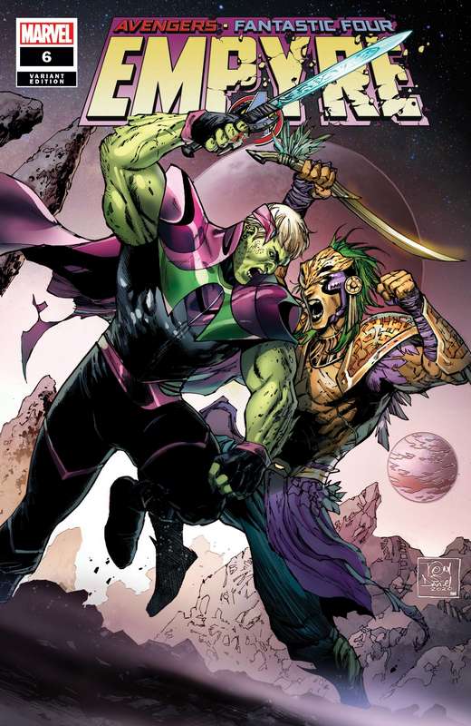 EMPYRE #6 (OF 6) DANIEL SKRULL KREE VARIANT