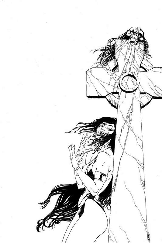 VAMPIRELLA TRIAL OF THE SOUL ONE SHOT 1:10 SEARS RATIO VARIANT
