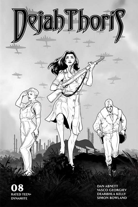DEJAH THORIS (2019) #8 1:25 GEORGIEV B&W RATIO VARIANT  DEJAH THORIS (2019) #8 1:25 GEORGIEV B&W RATIO VARIANT