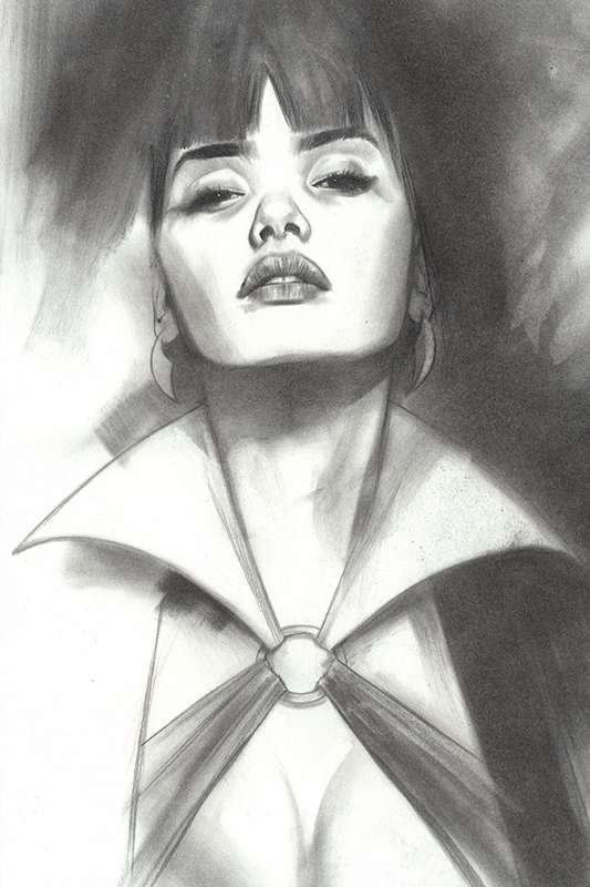 VENGEANCE OF VAMPIRELLA #10 1:30 OLIVER B&W RATIO VARIANT  VENGEANCE OF VAMPIRELLA #10 1:30 OLIVER B&W RATIO VARIANT