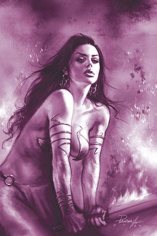 DEJAH THORIS (2019) #8 1:25 PARRILLO TINT VIRGIN PURPLE FOC RATIO VARIANT