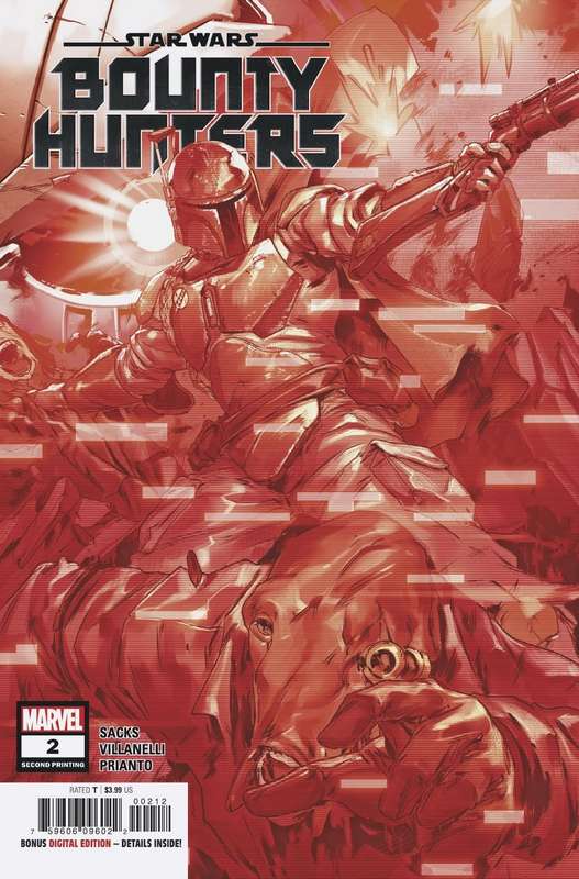 STAR WARS BOUNTY HUNTERS #2 2ND PTG VARIANT
