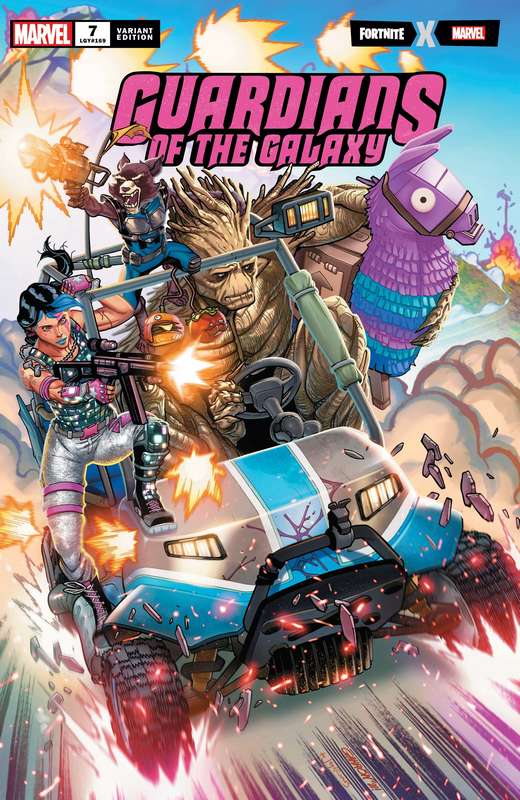 GUARDIANS OF THE GALAXY #7 GARRON FORTNITE VARIANT