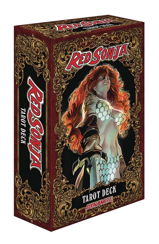 RED SONJA TAROT CARD SET  RED SONJA TAROT CARD SET