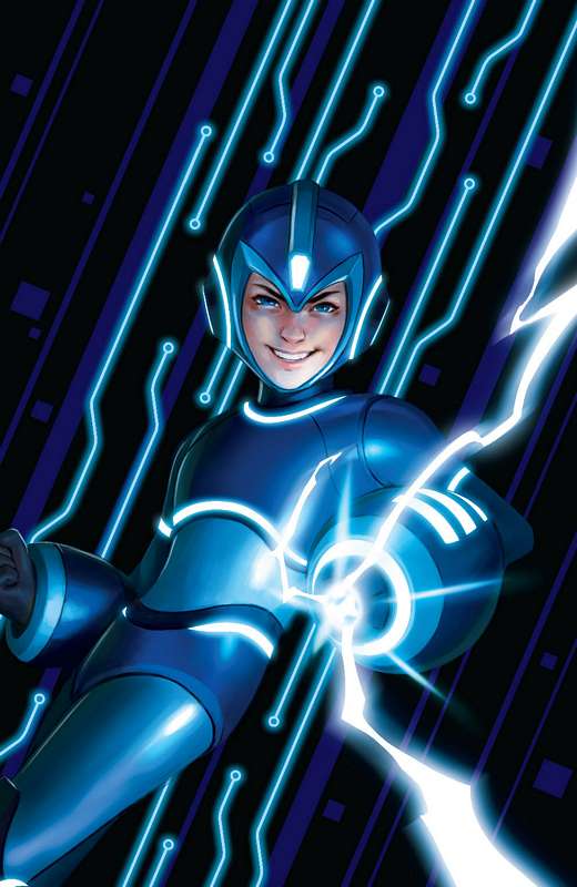 MEGA MAN FULLY CHARGED #1 1:25 MERCADO LEVEL UP RATIO VARIANT