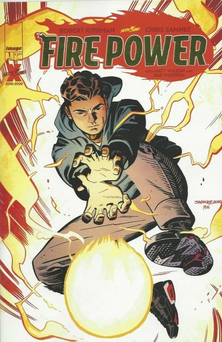 FIRE POWER #1 GOLD VARIANT